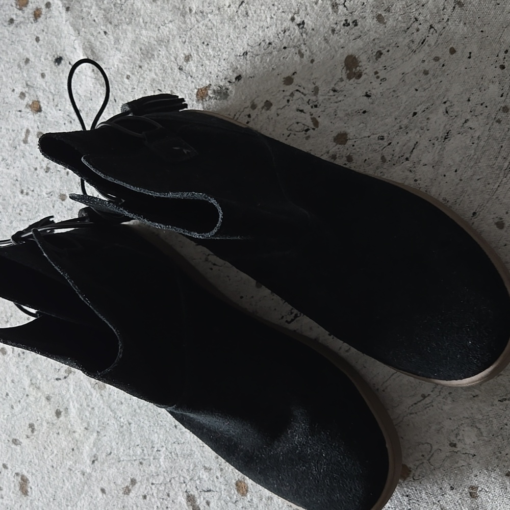 KOOLABURRA BY UGG Womens Black Ankle Boots
